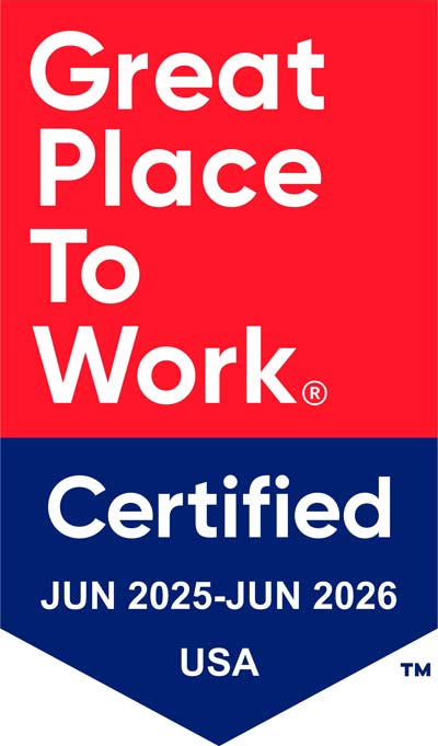 Great Place to Work Certified Badge 2025